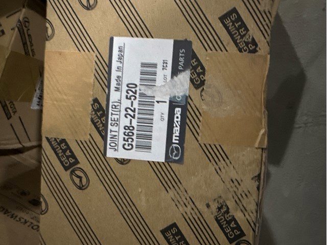 ШРУС внутрішній, передній, правий G56822520 MAZDA