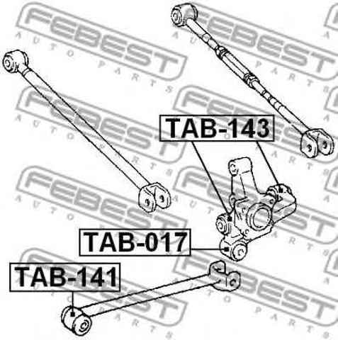 Цапфа поворотного кулака 4230406100 TOYOTA