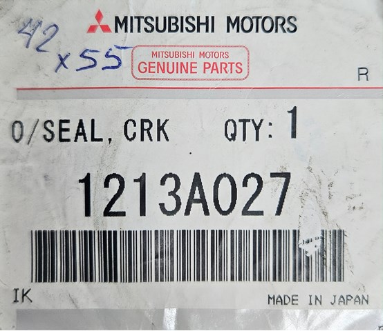 Сальник коленвала передній 1213A027 MITSUBISHI