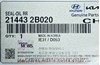 Сальник коленвала двигуна, задній 214432B020 HYUNDAI