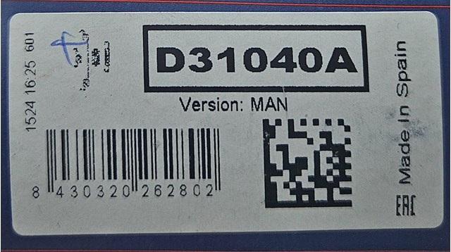 Монтажний комплект задніх барабанних колодок D31040A AUTOFREN