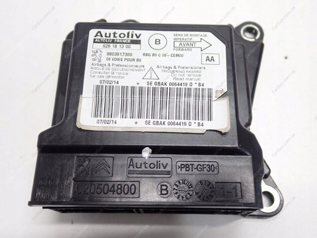 Блок управління airbag 9803917380 PEUGEOT