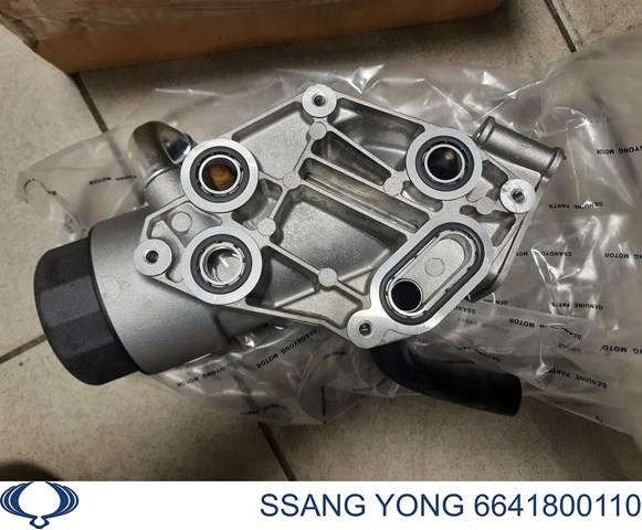 Корпус масляного фільтра 6641800110 SSANG YONG