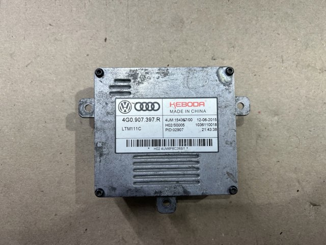 Блок розпалювання, ксенон 4G0907397R VAG
