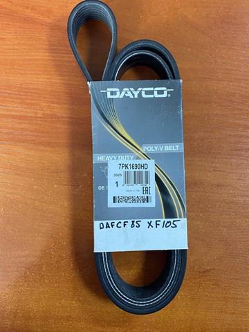 Ремінь генератора 7PK1690HD DAYCO