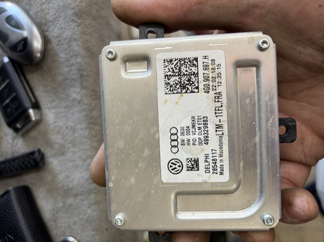 Блок розпалювання, ксенон 4G0907697H VAG