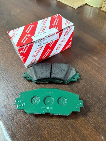 Гальмівні колодки 0446502220 TOYOTA