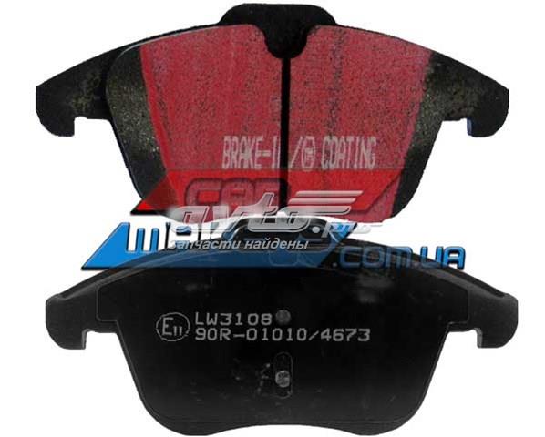 Колодки гальмівні дискові комплект DP1932 EBC BRAKES
