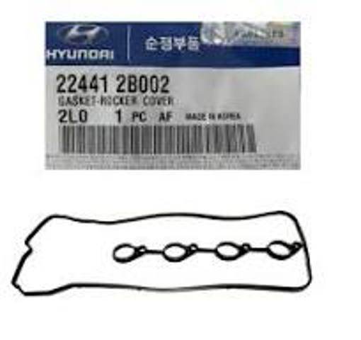 Прокладка клапанної кришки двигуна, комплект 224412B002 HYUNDAI
