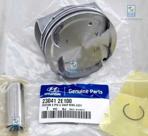 Поршень з пальцем без кілець, стандарт 230412E100 HYUNDAI