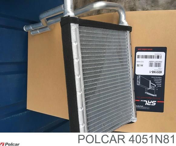 Радіатор обігрівача 4051N81 POLCAR