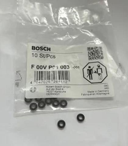 Кільце ущільнювача штуцера зворотного шланга форсунки F00VP01003 BOSCH