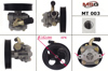 Насос рульового механізму MT003 MS GROUP