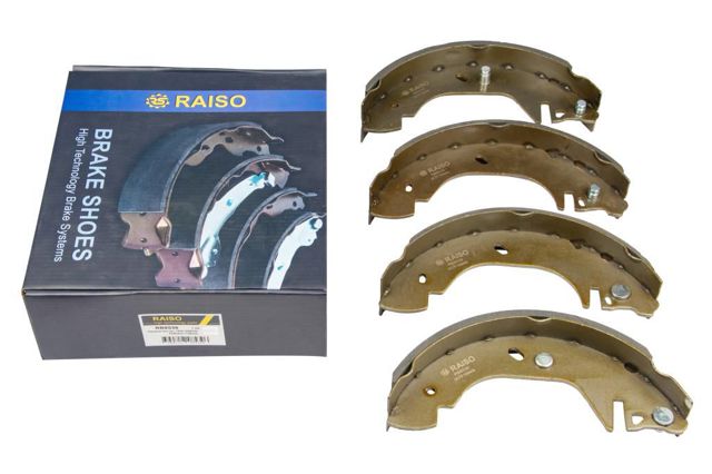 Гальма робочі задні ножні і гальмівні барабани RB8539 RAISO