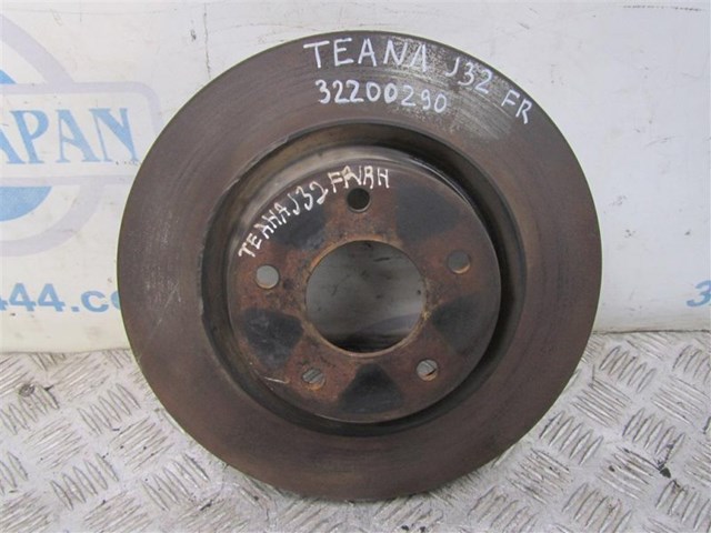 Тормозной диск передний nissan teana j32 08-14 40206JN90A