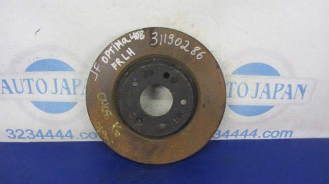Тормозной диск передний kia optima jf 16- 51712-3Q000