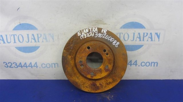 Тормозной диск передний hyundai elantra ad 16- 51712-3Y000