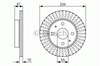 Диск гальмівний передній 0986479592 BOSCH