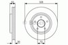 Диск гальмівний передній 0986479R48 BOSCH