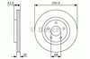 Ротор гальмівний 0986479R89 BOSCH