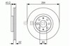 Ротор гальмівний 0986479S91 BOSCH