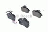 Колодки гальмівні передні, дискові 0986494097 BOSCH