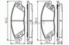 Колодки гальмівні дискові комплект Toyota Camry VI