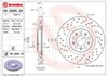 Диск гальмівний передній 0993652X BREMBO