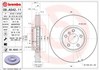 Диск гальмівний передній 09A54211 BREMBO