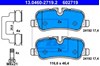 Колодки гальмові задні, дискові 13046027192 ATE