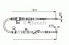 Трос стоянкового гальма задній правий 1987477743 BOSCH