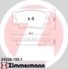 Комплект задніх колодок Toyota Camry 6