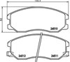 Тормозні колодки 2451001 TEXTAR