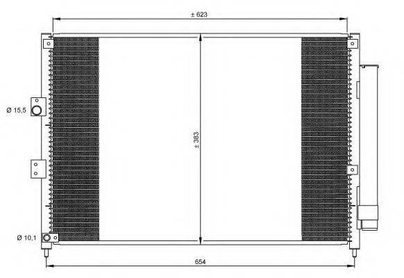 Конденсер 35865 NRF