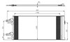 Радіатор системи охолодження кондиціонера 35895 NRF