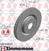 Диск переднього гальма 400550020 ZIMMERMANN