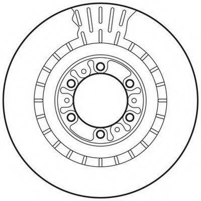 Ротор гальмівний 562798JC BENDIX