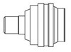 Шарнір приводу внутрішній 661020 GSP
