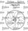 Електровентилятор охолодження в зборі (мотор + крильчатка), правий 696349 VALEO