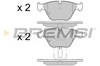 Дискові гальма BP3452 BREMSI