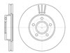 Диск гальмівний передній D671010 WOKING