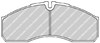 Тормозні колодки FVR1390 FERODO