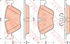 Колодки передні GDB1810 TRW