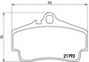 Колодки на гальмо задній дисковий Porsche Boxster