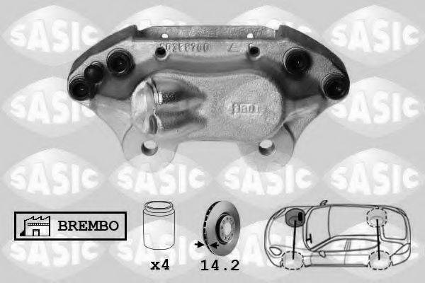 Супорт гальмівний, передній, правий SCA6071 SASIC
