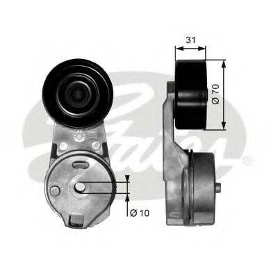 Натяжна планка поліклинового ременя T39065 GATES
