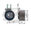 Ролик натягувача ременя ГРМ T43119 GATES