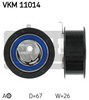 Ролик натяжителя газорозподільного ременя VKM11014 SKF