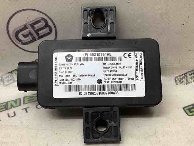 Блок системи контролю тиску в шинах 68219831AE CHRYSLER