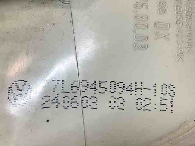 Ліхтар задній лівий, внутрішній 7L6945093H VAG